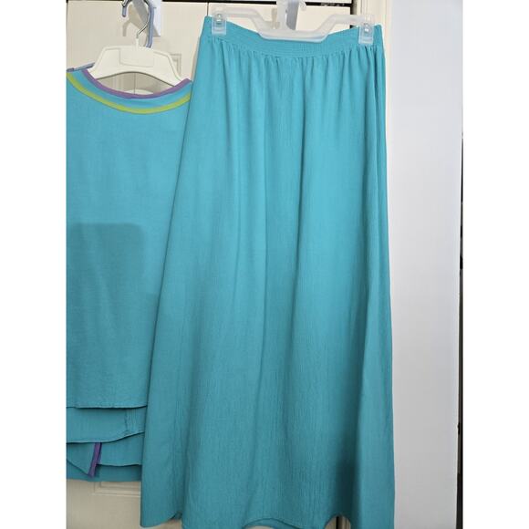 Vintage Jo Hardin Originals Women's 3 Pc. Set Size M Skirt Suit Blouse Vest - Picture 5 of 13